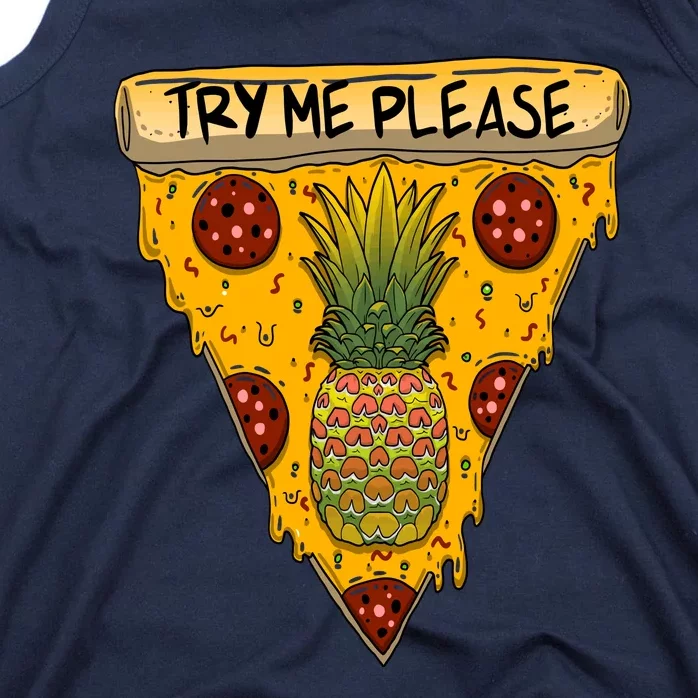 Pineapple Peperoni Pizza Tank Top