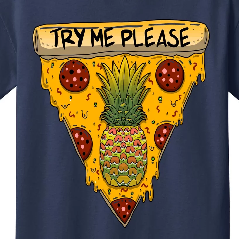 Pineapple Peperoni Pizza Kids T-Shirt