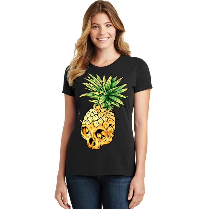 Pineapple Skull Women's T-Shirt