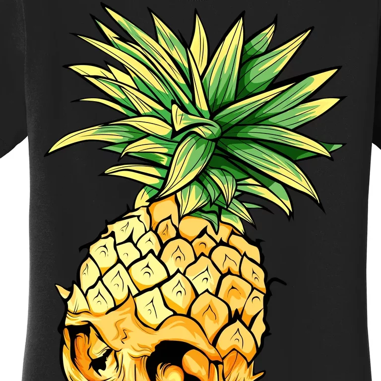 Pineapple Skull Women's T-Shirt