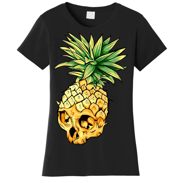 Pineapple Skull Women's T-Shirt