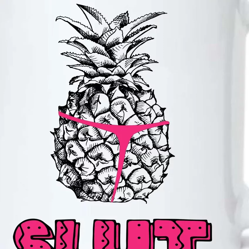 Pineapple Slut Black Color Changing Mug