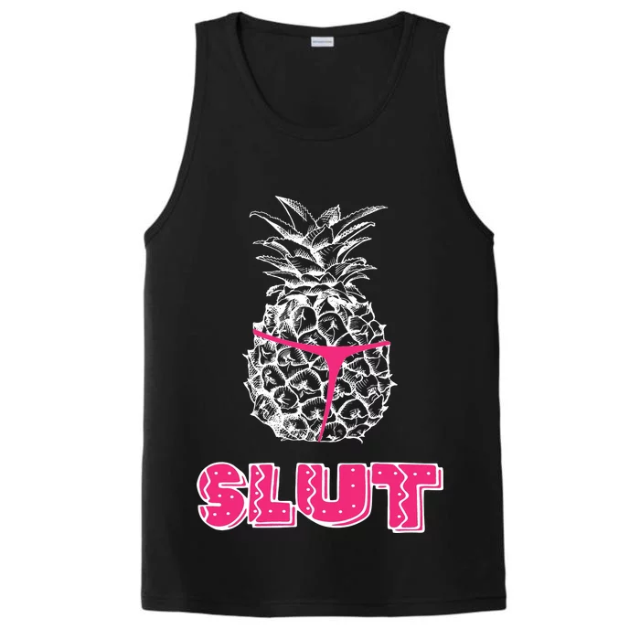 Pineapple Slut Performance Tank