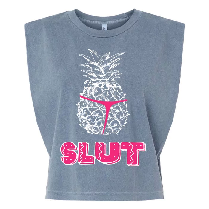 Pineapple Slut Garment-Dyed Women's Muscle Tee