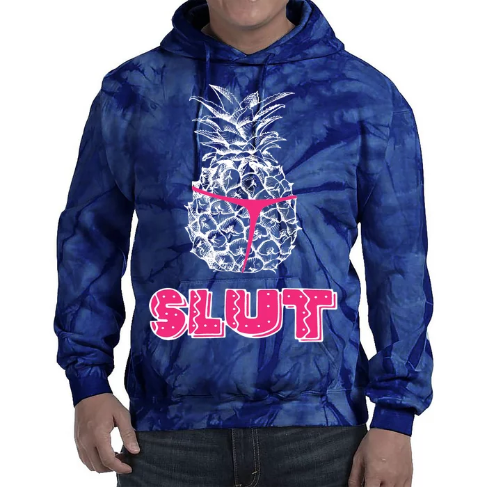 Pineapple Slut Tie Dye Hoodie