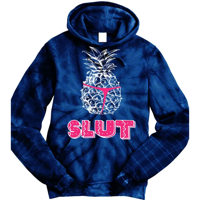 Pineapple Slut Tie Dye Hoodie