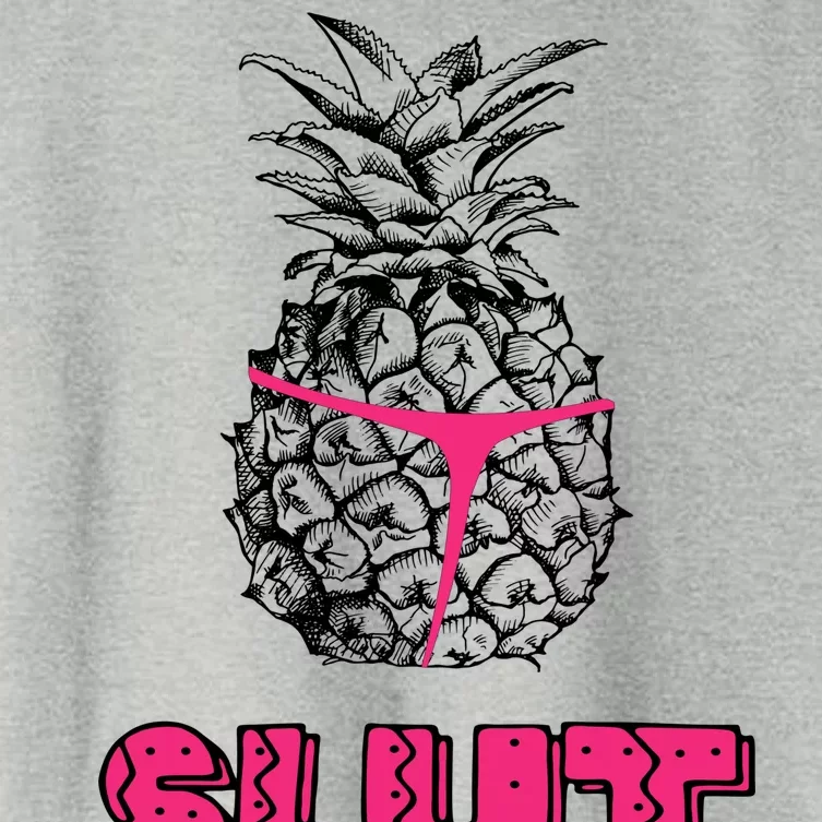 Pineapple Slut Women's Crop Top Tee