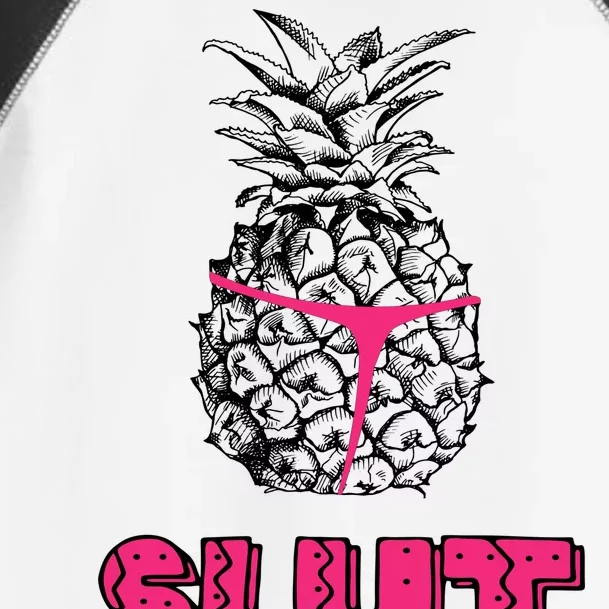 Pineapple Slut Toddler Fine Jersey T-Shirt