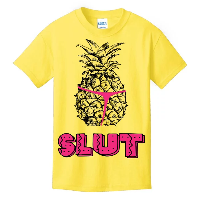 Pineapple Slut Kids T-Shirt