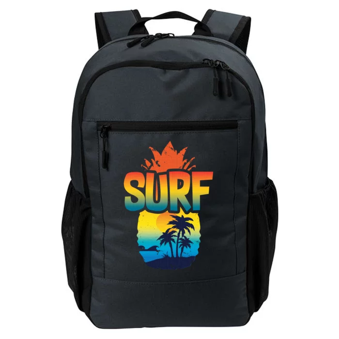 Pineapple Summer Surf Daily Commute Backpack