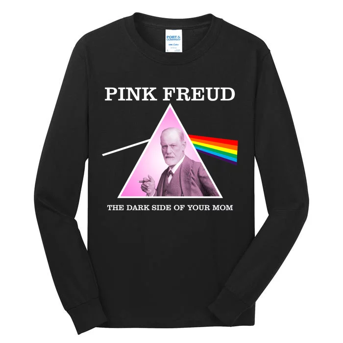 Pink Freud Tall Long Sleeve T-Shirt