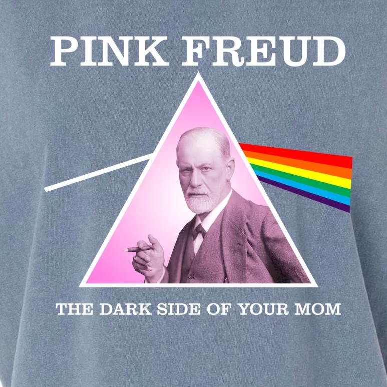 Pink Freud Garment-Dyed Women's Muscle Tee