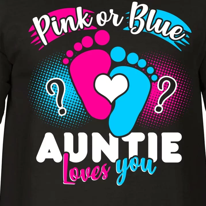 Pink Or Blue Auntie Loves You Comfort Colors T-Shirt