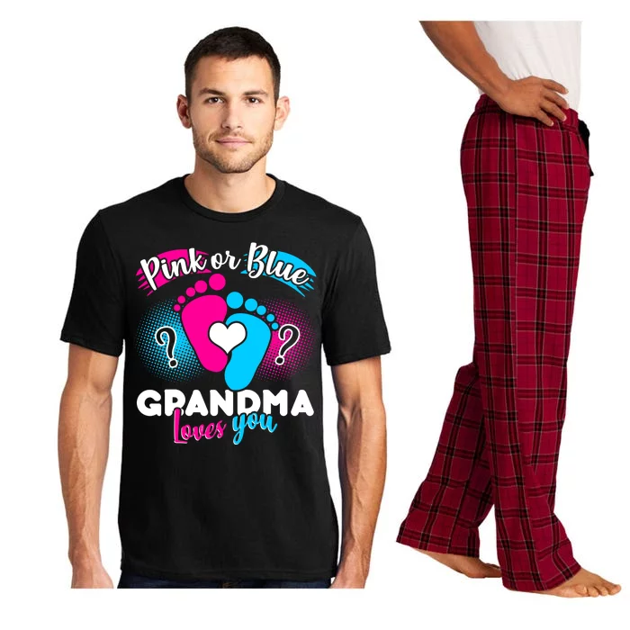 Pink or Blue Grandma Loves You Pajama Set