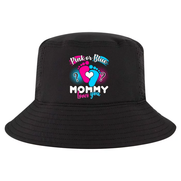 Pink or Blue Mommy Loves You Cool Comfort Performance Bucket Hat