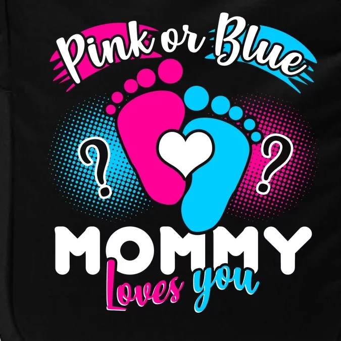 Pink or Blue Mommy Loves You Impact Tech Backpack