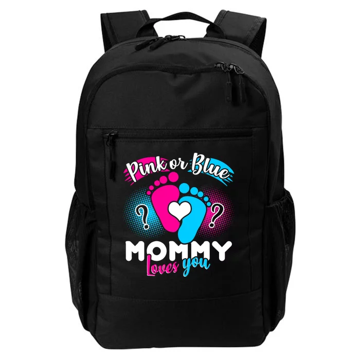 Pink or Blue Mommy Loves You Daily Commute Backpack