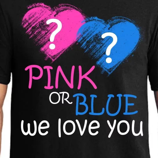 Pink or Blue We Love You Pajama Set