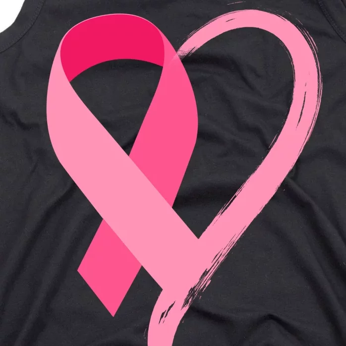 Pink Ribbon Of Love Breast Cancer Awareness Tank Top