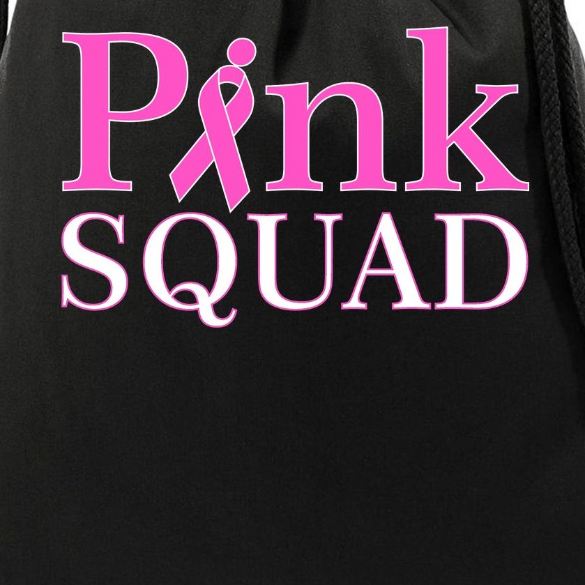 Pink Squad Drawstring Bag