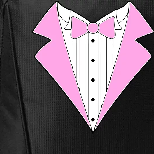 Pink Tux Party Tuxedo City Backpack