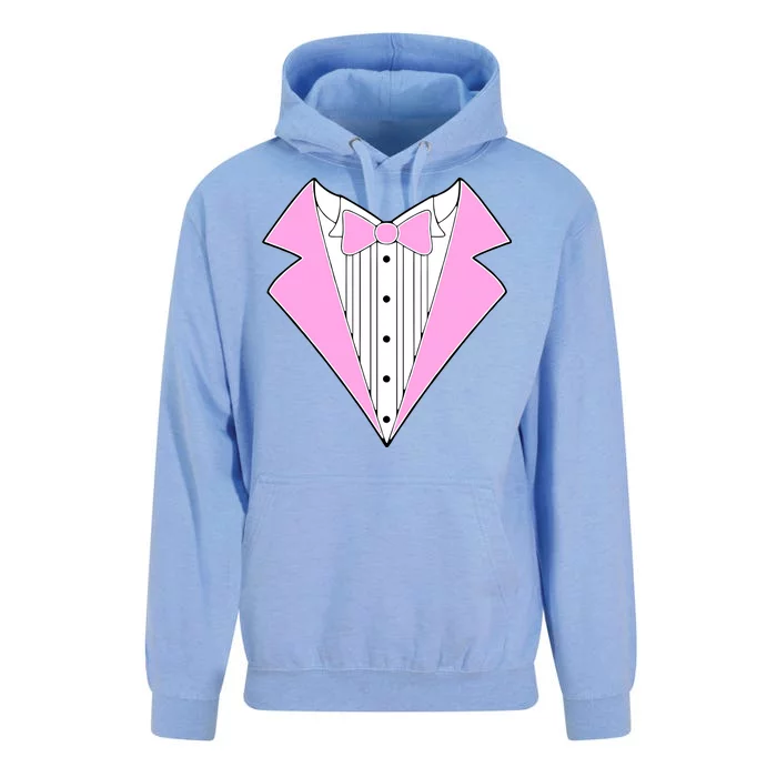 Pink Tux Party Tuxedo Unisex Surf Hoodie