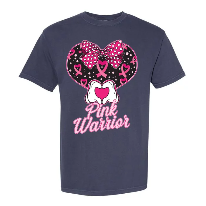 Pink Warrior Breast Cancer Awareness Garment-Dyed Heavyweight T-Shirt