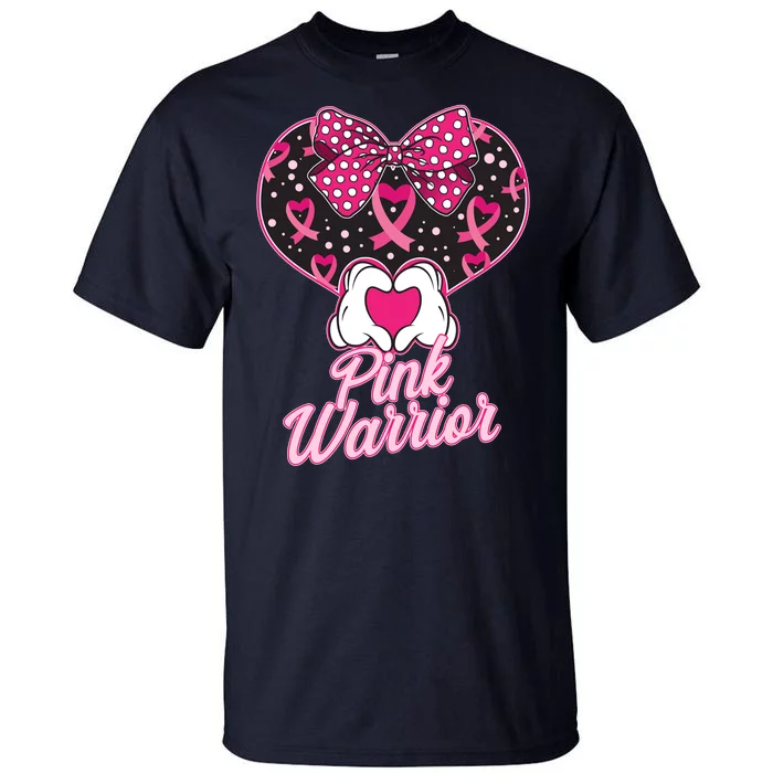 Pink Warrior Breast Cancer Awareness Tall T-Shirt