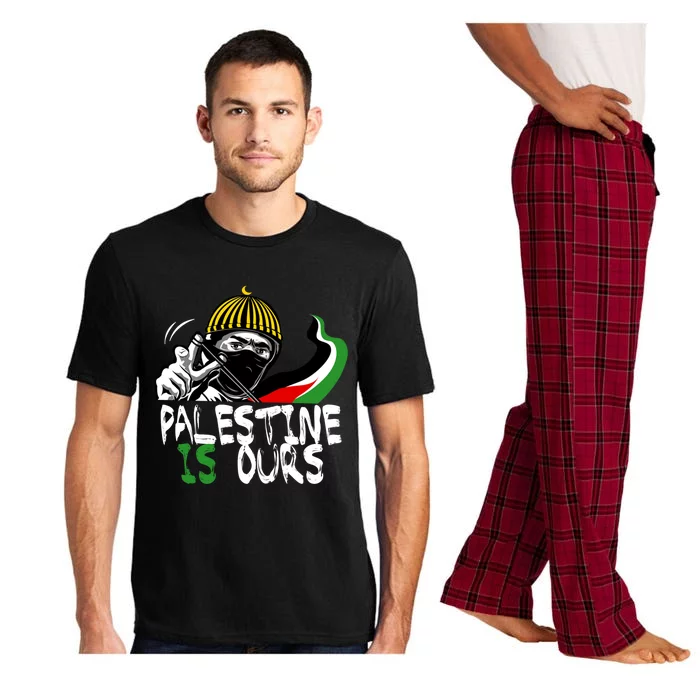 Palestine Is Ours Free Palestine Rights Matter Gift Pajama Set