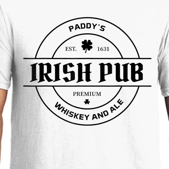 Paddy's Irish Pub Whiskey And Ale St Patrick's Day Pajama Set