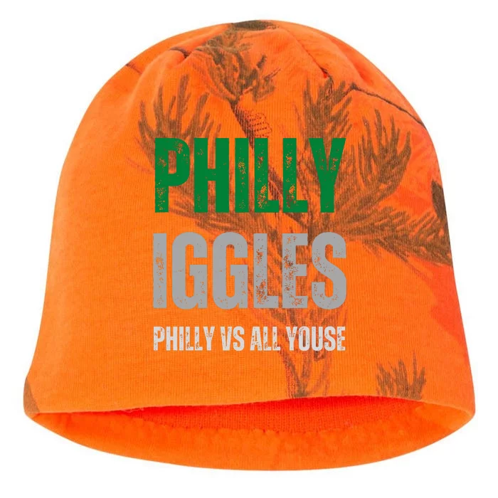 Philly Iggles Philly Vs All Youse Kati - Camo Knit Beanie