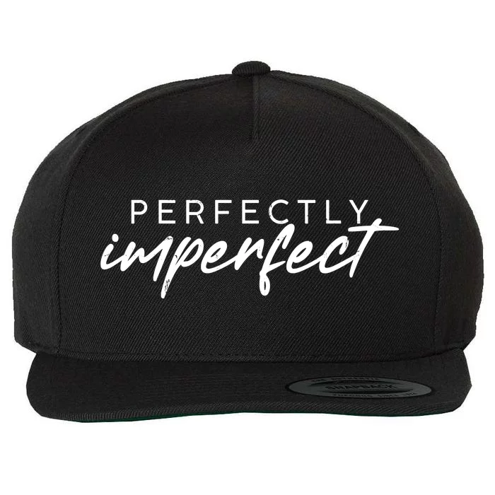 Perfectly Imperfect Wool Snapback Cap