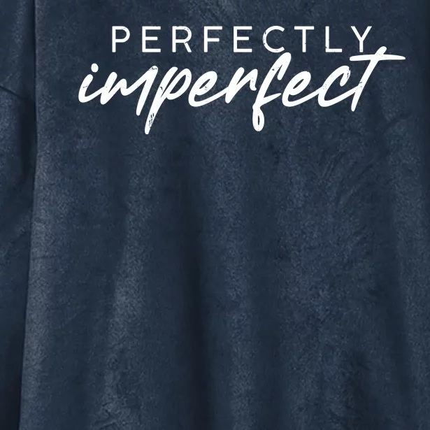 Perfectly Imperfect Hooded Wearable Blanket