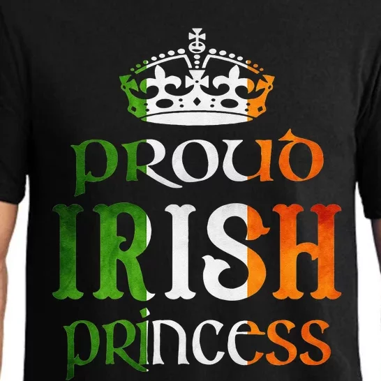 Proud Irish Princess Funny Saint Patrick's Day Pajama Set