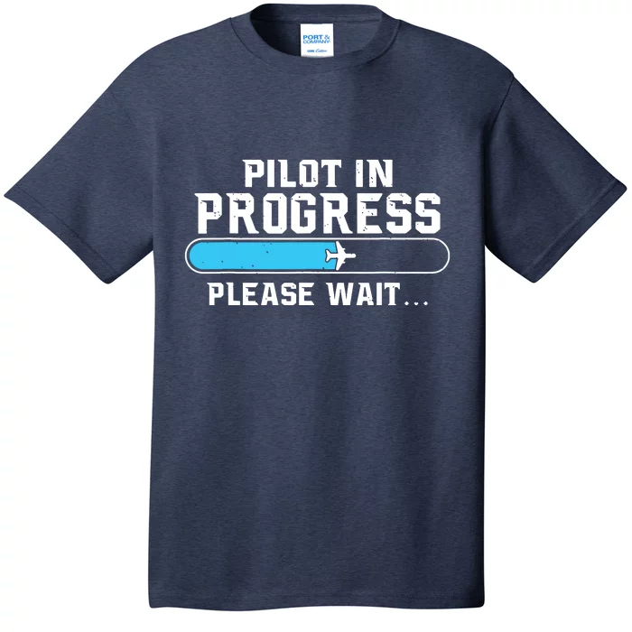 Pilot In Progress Airline Pilot Aviation Aircraft Lover T-Shirt