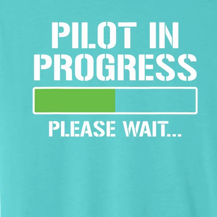 Pilot In Progress Funny Flight School Student ChromaSoft Performance T-Shirt