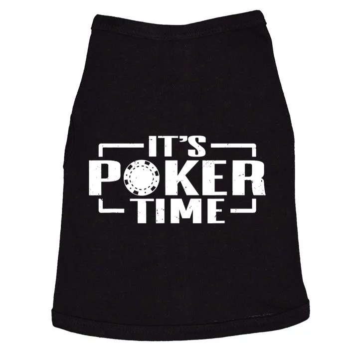 Poker - It's Poker time Doggie Tank