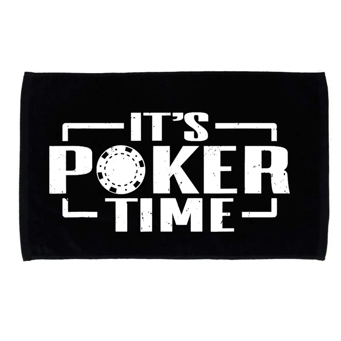 Poker - It's Poker time Microfiber Hand Towel