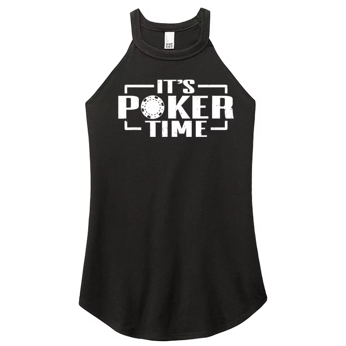 Poker - It's Poker time Women’s Perfect Tri Rocker Tank