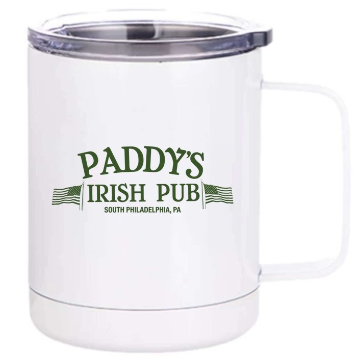 Paddys Irish Pub Its Always Sunny Front & Back 12oz Stainless Steel Tumbler Cup