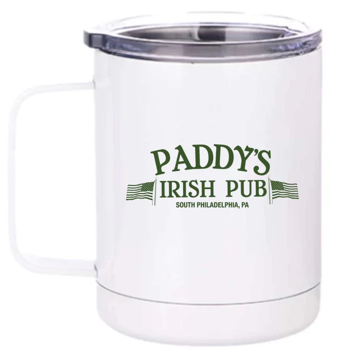 Paddys Irish Pub Its Always Sunny Front & Back 12oz Stainless Steel Tumbler Cup