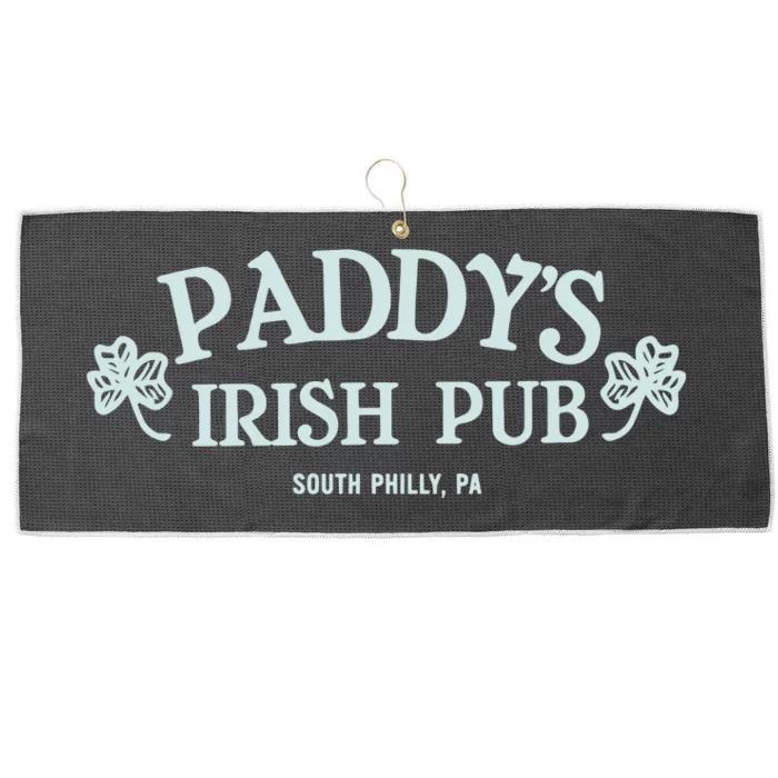 PaddYs Irish Pub Bar Large Microfiber Waffle Golf Towel