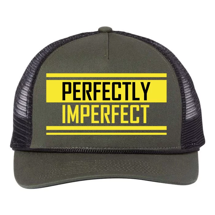 Perfectly Imperfect Retro Rope Trucker Hat Cap