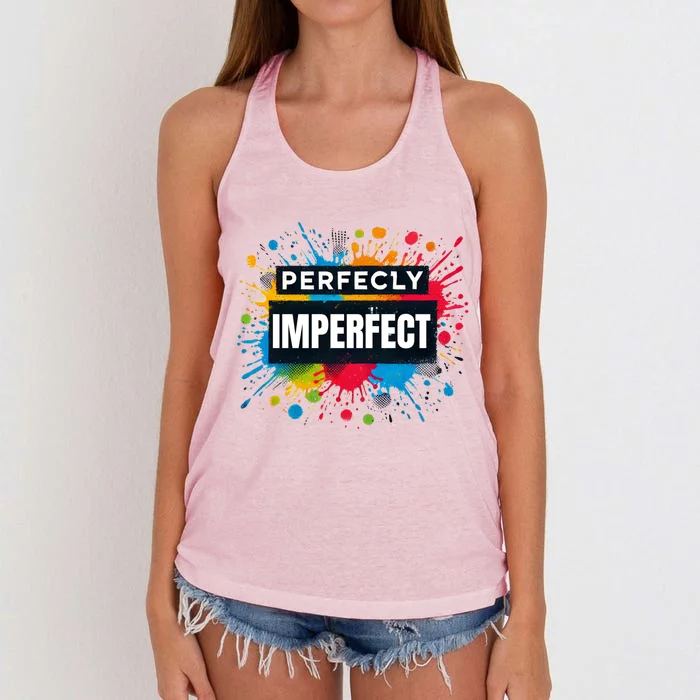 Perfectly Imperfect Women's Knotted Racerback Tank