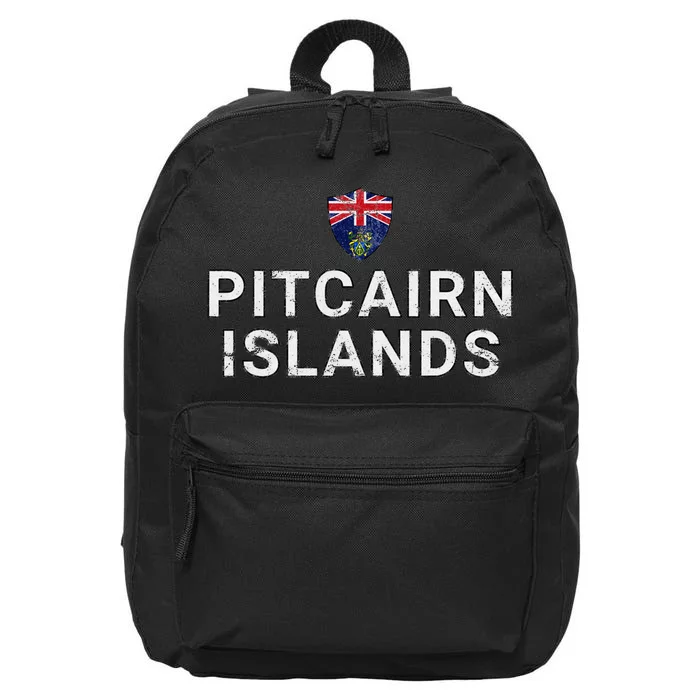 Pitcairn Islands 16 in Basic Backpack