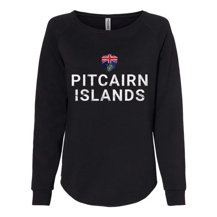 Pitcairn Islands Womens California Wash Sweatshirt