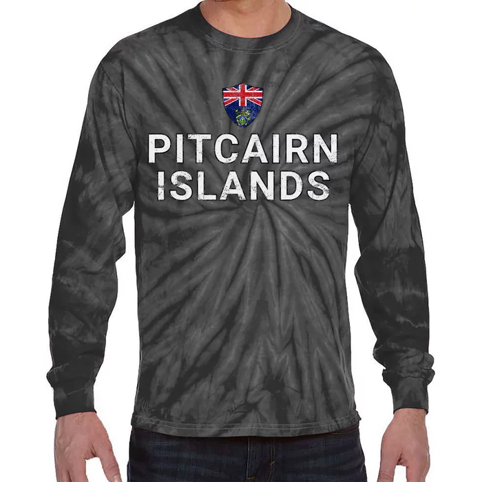 Pitcairn Islands Tie-Dye Long Sleeve Shirt