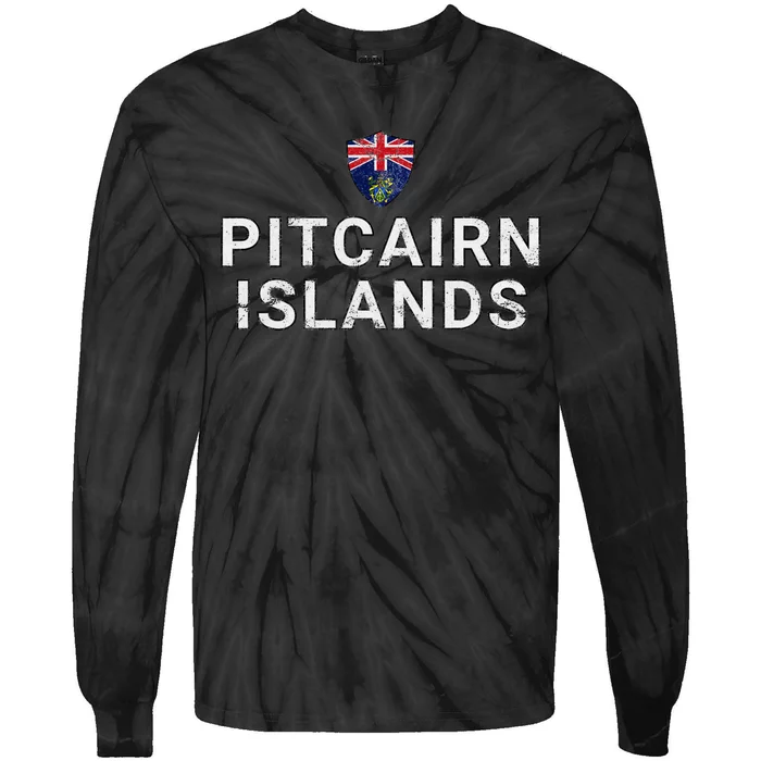 Pitcairn Islands Tie-Dye Long Sleeve Shirt