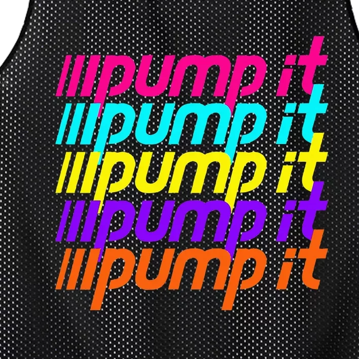 Pump It Mesh Reversible Basketball Jersey Tank