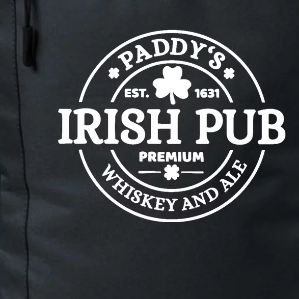 Paddy's Irish Pub Whiskey And Ale Daily Commute Backpack